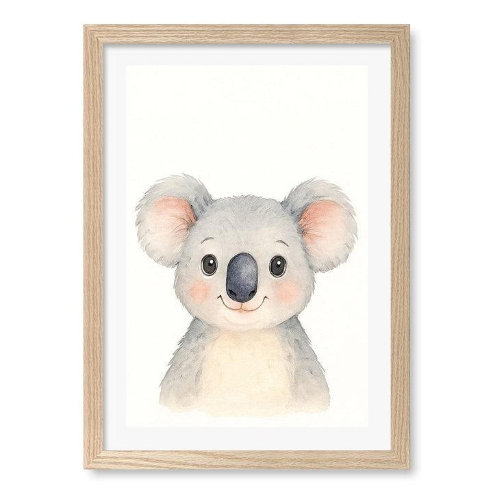 Animal Friends Koala Wall Children's Art Print from our Australian Made Framed Wall Art, Prints & Posters collection by Profile Products (Australia) Pty Ltd