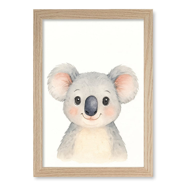 Animal Friends Koala Wall Children's Art Print from our Australian Made Framed Wall Art, Prints & Posters collection by Profile Products (Australia) Pty Ltd