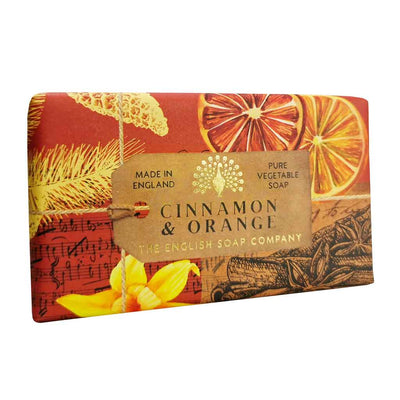 Anniversary Cinnamon & Orange Soap from our Luxury Bar Soap collection by The English Soap Company