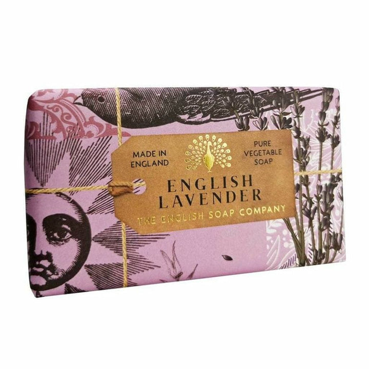 Anniversary English Lavender Soap Bar from our Luxury Bar Soap collection by The English Soap Company