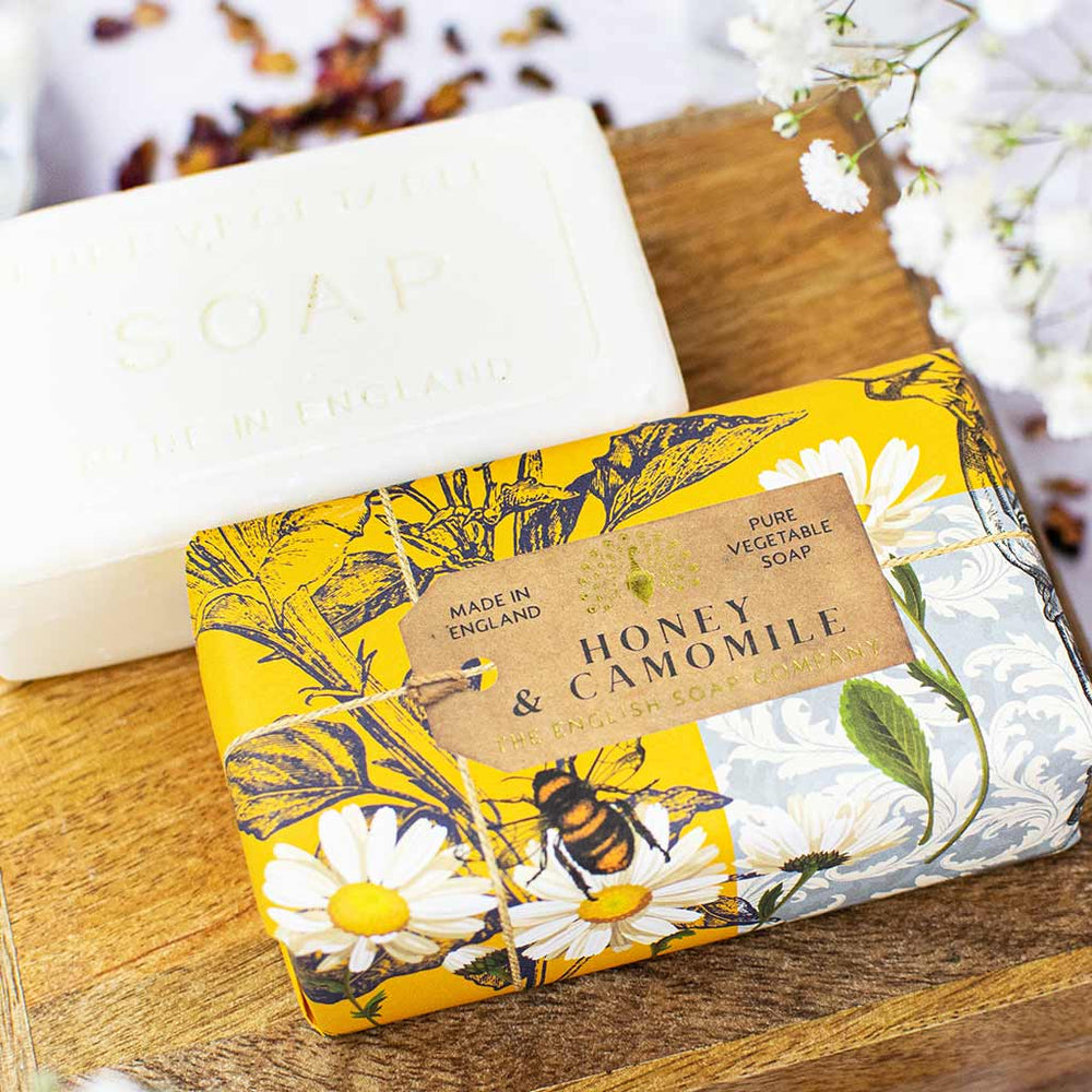 Anniversary Honey & Camomile Soap Bar Bundle Pack (3 x 190g) – The English Soap Company from our Body & Bath collection by The English Soap Company