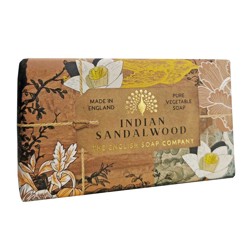 Anniversary Indian Sandalwood Soap from our Luxury Bar Soap collection by The English Soap Company