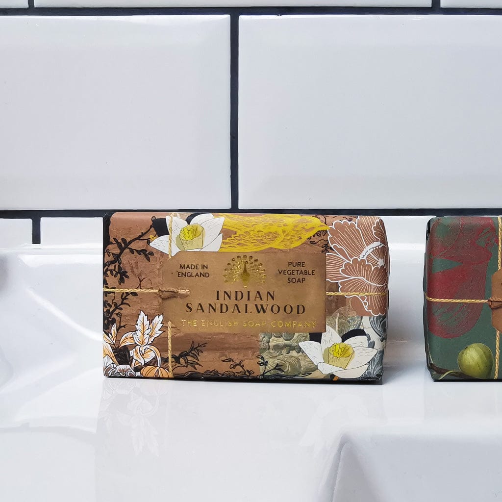 Anniversary Indian Sandalwood Soap from our Luxury Bar Soap collection by The English Soap Company