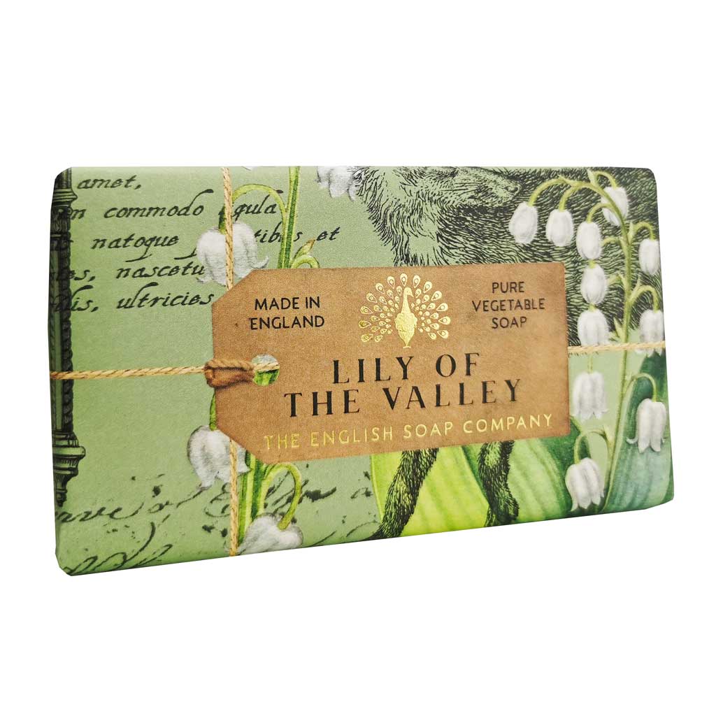 Anniversary Lily of the Valley Soap from our Luxury Bar Soap collection by The English Soap Company