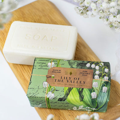 Anniversary Lily of the Valley Soap from our Luxury Bar Soap collection by The English Soap Company