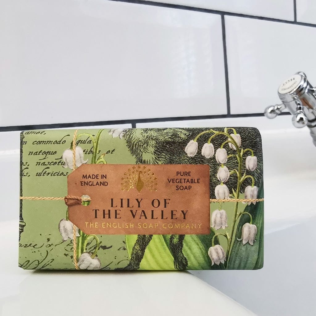 Anniversary Lily of the Valley Soap from our Luxury Bar Soap collection by The English Soap Company