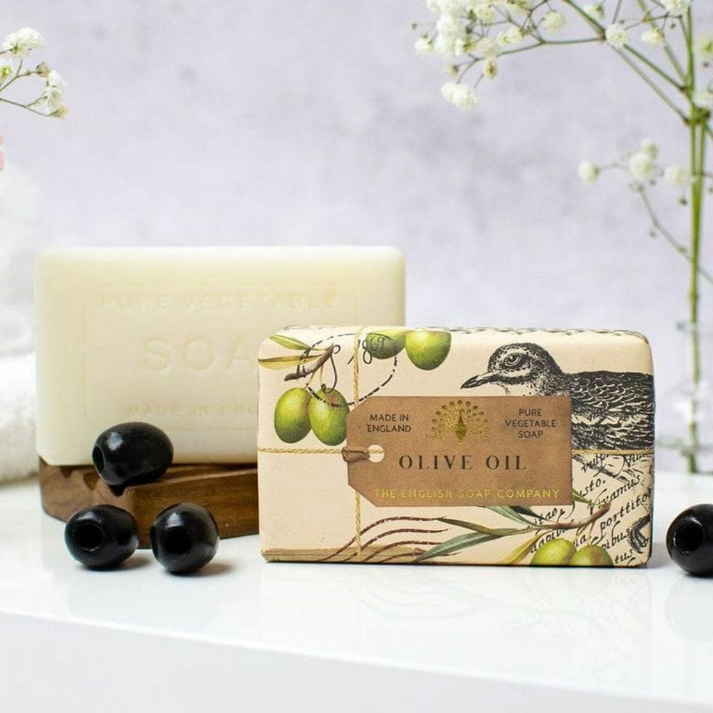 Anniversary Olive Oil Soap Bar from our Luxury Bar Soap collection by The English Soap Company