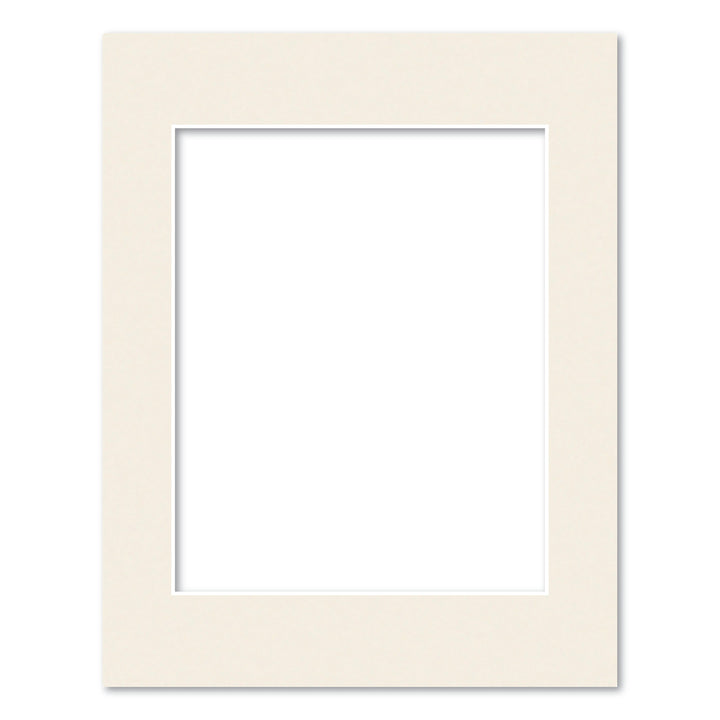 Antique White Acid-Free Mat Board 11x14in (27.9x35.5cm) to suit 8x10in (20x25cm) image from our Mat Boards collection by Profile Products (Australia) Pty Ltd