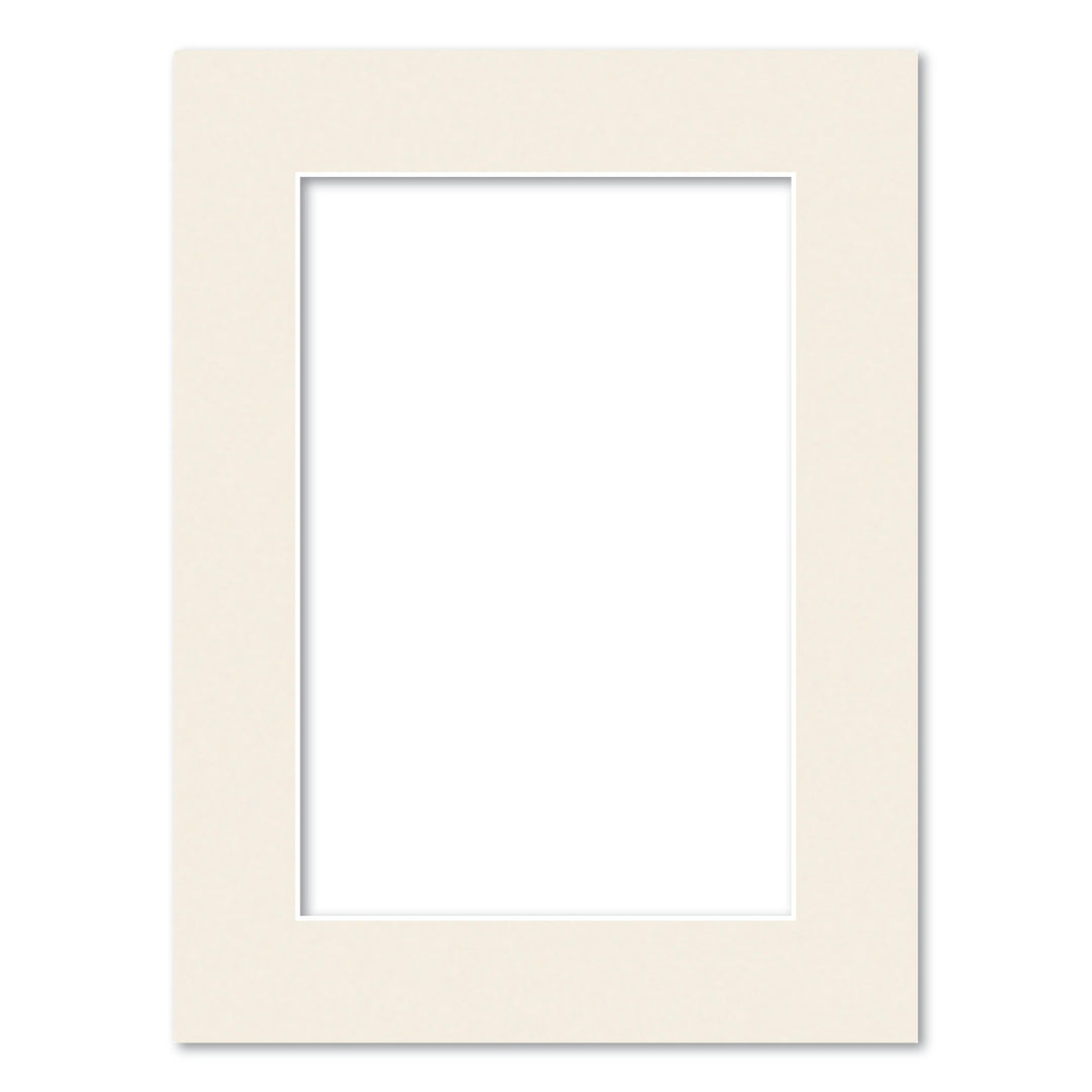 Antique White Acid-Free Mat Board 12x16in (30.5x40.6cm) to suit 8x12in (20x30cm) image from our Mat Boards collection by Profile Products (Australia) Pty Ltd