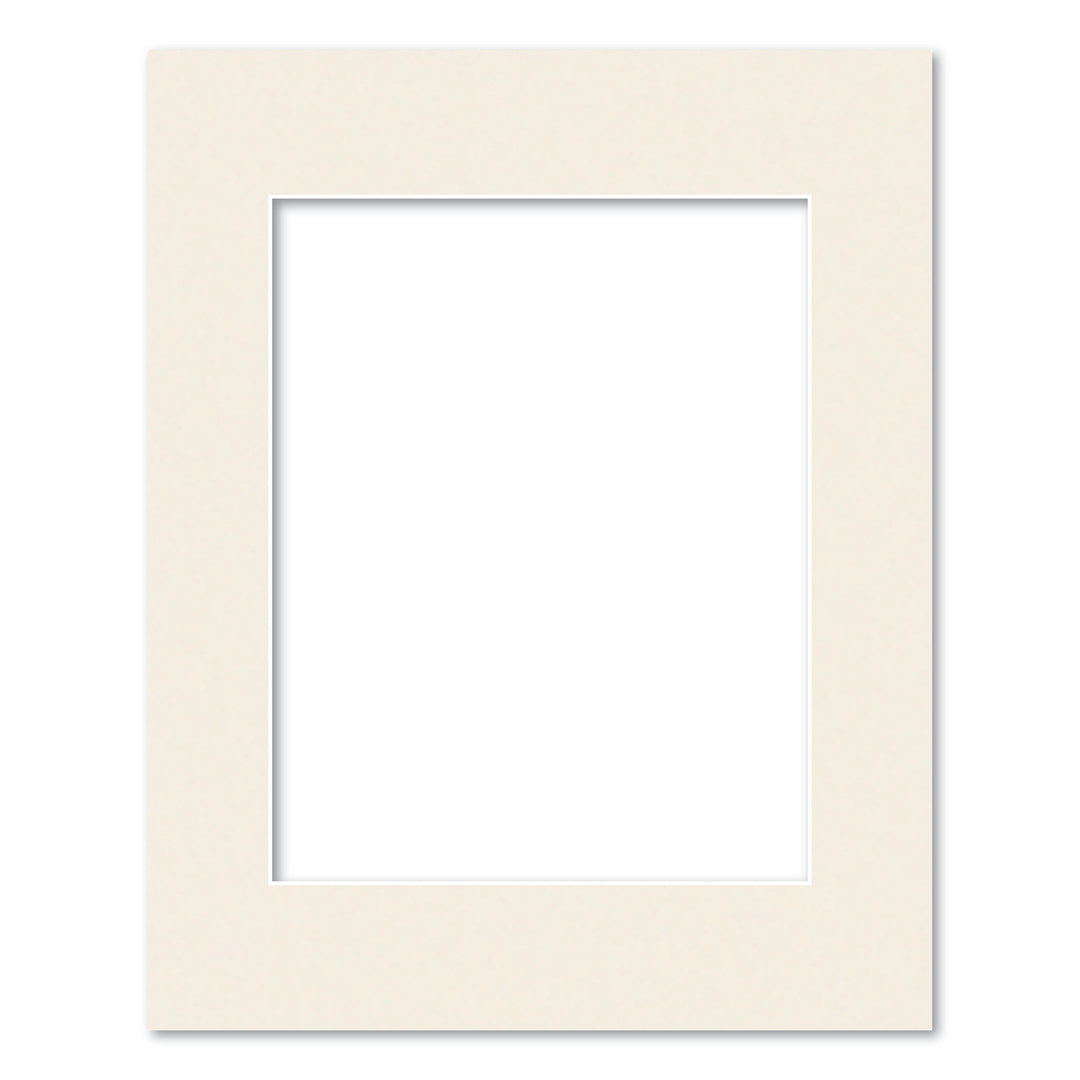 Antique White Acid-Free Mat Board 16x20in (40.6x50.8cm) to suit 11x14in (28x35cm) image from our Mat Boards collection by Profile Products (Australia) Pty Ltd