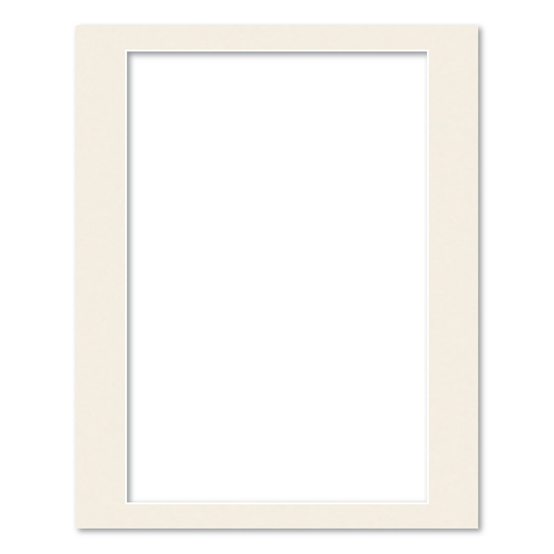 Antique White Acid-Free Mat Board 16x20in (40.6x50.8cm) to suit 12x18in (30x45cm) image from our Mat Boards collection by Profile Products (Australia) Pty Ltd