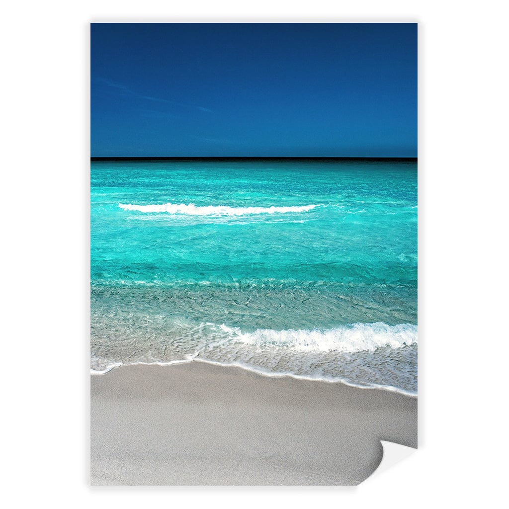 Aqua Blues 1 Binalong Bay Wall Art Print A4 (21 x 29.7cm) / Print Only / No Border from our Australian Made Framed Wall Art, Prints & Posters collection by Profile Products (Australia) Pty Ltd