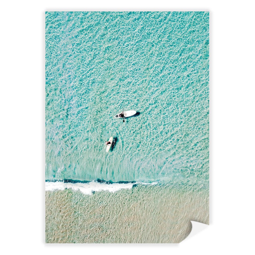 Aqua Boards Sunshine Coast Wall Art Print A4 (21 x 29.7cm) / Print Only / No Border from our Australian Made Framed Wall Art, Prints & Posters collection by Profile Products (Australia) Pty Ltd
