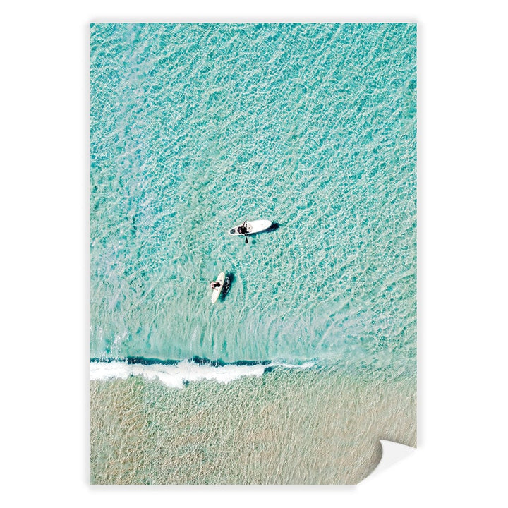 Aqua Boards Sunshine Coast Wall Art Print A4 (21 x 29.7cm) / Print Only / No Border from our Australian Made Framed Wall Art, Prints & Posters collection by Profile Products (Australia) Pty Ltd