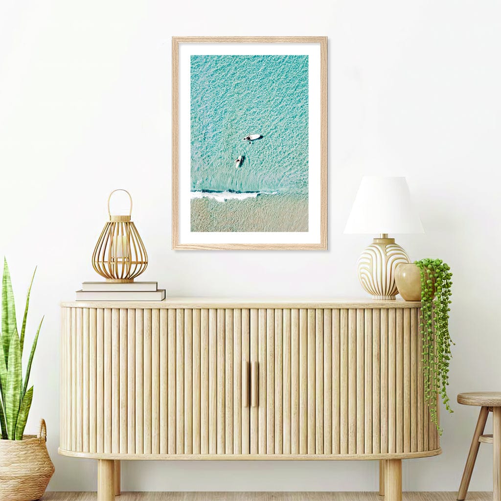 Aqua Boards Sunshine Coast Wall Art Print from our Australian Made Framed Wall Art, Prints & Posters collection by Profile Products (Australia) Pty Ltd