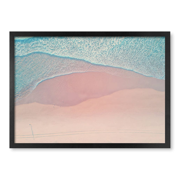 Aqua Sands 2 The Spit Wall Art Print A2 (42 x 59.4cm) / Matte Black Frame / No Border from our Australian Made Framed Wall Art, Prints & Posters collection by Profile Products (Australia) Pty Ltd