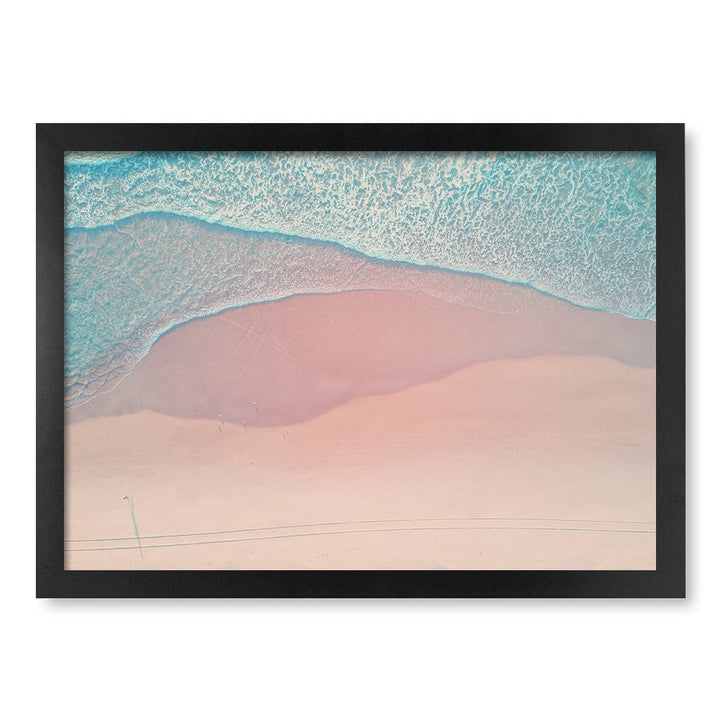 Aqua Sands 2 The Spit Wall Art Print A3 (29.7 x 42cm) / Matte Black Frame / No Border from our Australian Made Framed Wall Art, Prints & Posters collection by Profile Products (Australia) Pty Ltd