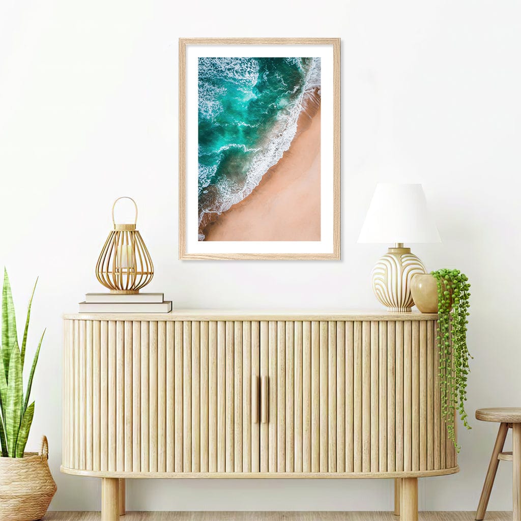 Aqua Sands 3 Wall Art Print from our Australian Made Framed Wall Art, Prints & Posters collection by Profile Products (Australia) Pty Ltd