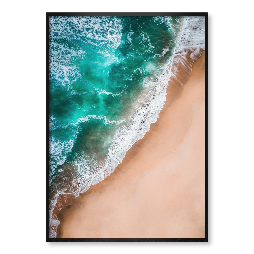 Aqua Sands 3 Wall Art Print from our Australian Made Framed Wall Art, Prints & Posters collection by Profile Products (Australia) Pty Ltd