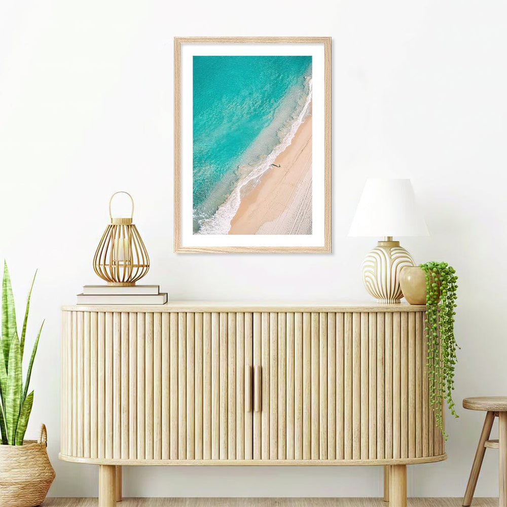 Aqua Sands 4 Cronulla Beach Wall Art Print from our Australian Made Framed Wall Art, Prints & Posters collection by Profile Products (Australia) Pty Ltd
