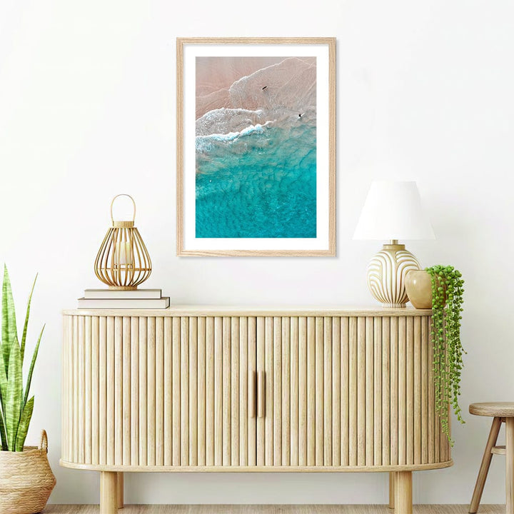 Aqua Sands 5 Main Beach Wall Art Print from our Australian Made Framed Wall Art, Prints & Posters collection by Profile Products (Australia) Pty Ltd