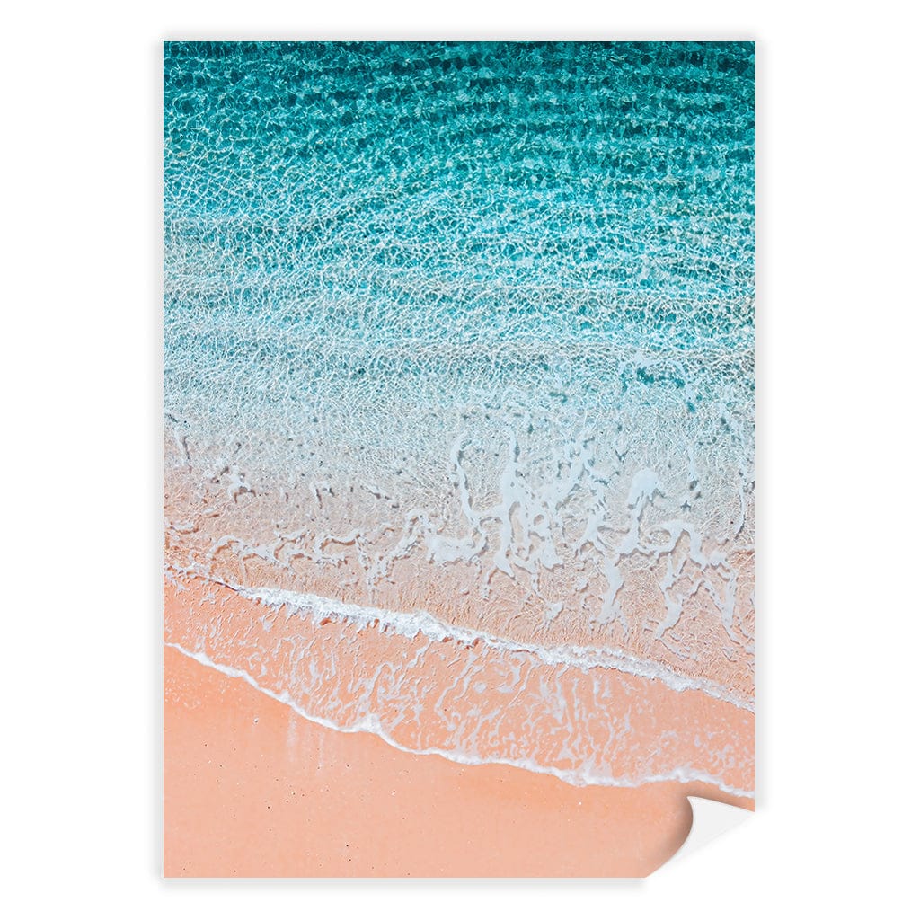 Aqua Sands 6 Sunshine Coast Wall Art Print A4 (21 x 29.7cm) / Print Only / No Border from our Australian Made Framed Wall Art, Prints & Posters collection by Profile Products (Australia) Pty Ltd
