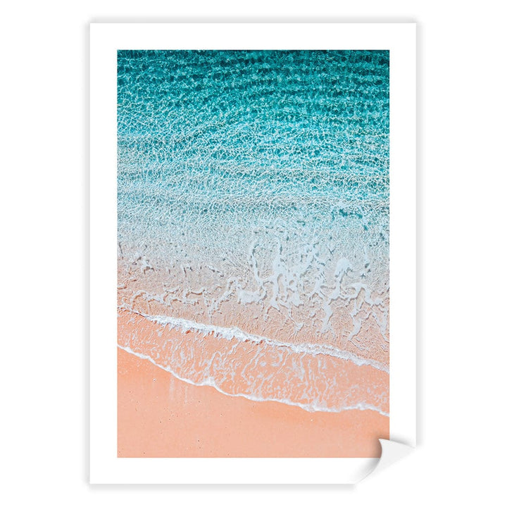 Aqua Sands 6 Sunshine Coast Wall Art Print A4 (21 x 29.7cm) / Print Only / White Border from our Australian Made Framed Wall Art, Prints & Posters collection by Profile Products (Australia) Pty Ltd