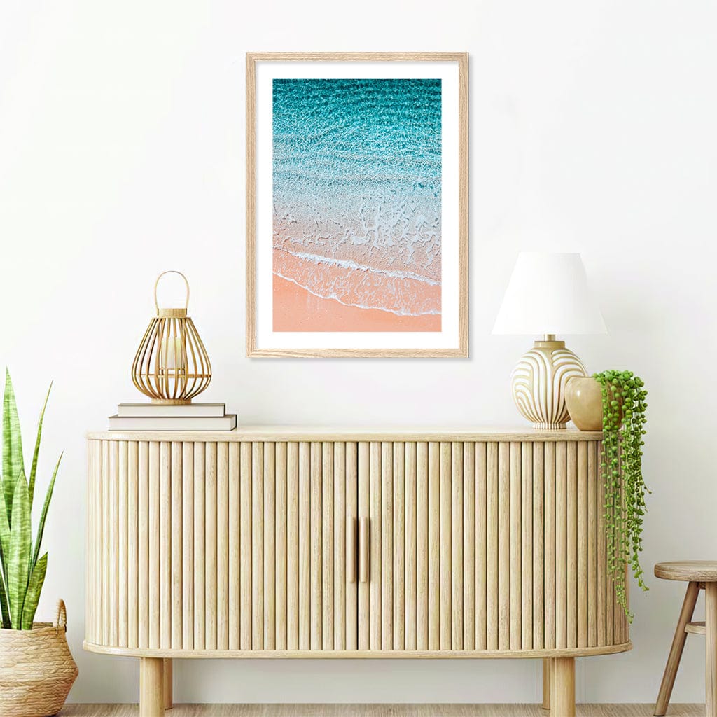 Aqua Sands 6 Sunshine Coast Wall Art Print from our Australian Made Framed Wall Art, Prints & Posters collection by Profile Products (Australia) Pty Ltd