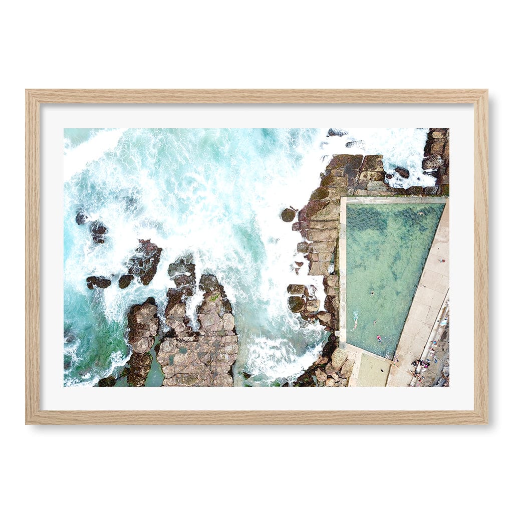 Avalon Ocean Pool Wall Art Print from our Australian Made Framed Wall Art, Prints & Posters collection by Profile Products (Australia) Pty Ltd