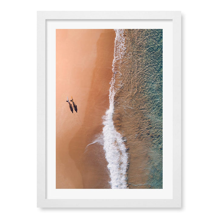 Avalon Sands Wall Art Print A3 (29.7 x 42cm) / Matte White Frame / White Border from our Australian Made Framed Wall Art, Prints & Posters collection by Profile Products (Australia) Pty Ltd