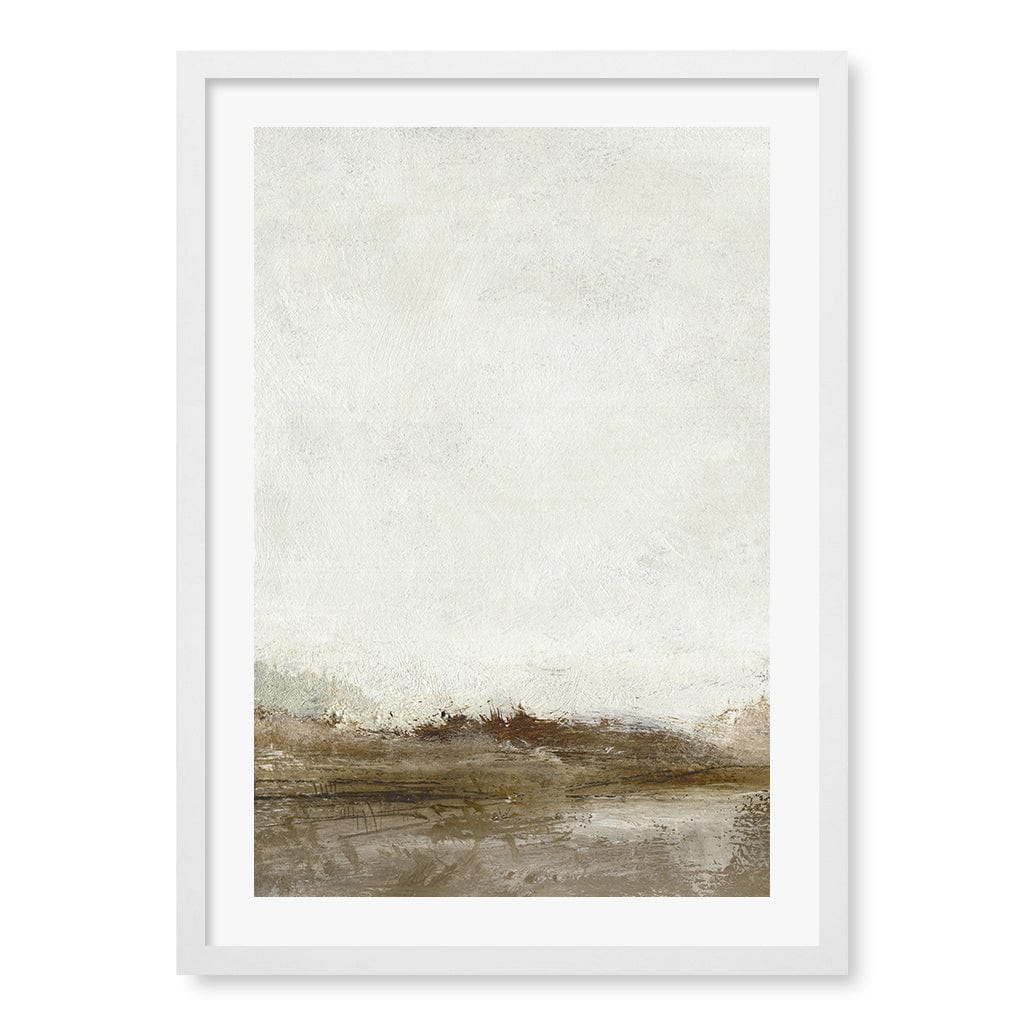 Away From Hear 1 Abstract Wall Art Print by Dan Hobday A4 (21 x 29.7cm) / Matte White Frame / White Border from our Australian Made Framed Wall Art, Prints & Posters collection by Profile Products (Australia) Pty Ltd