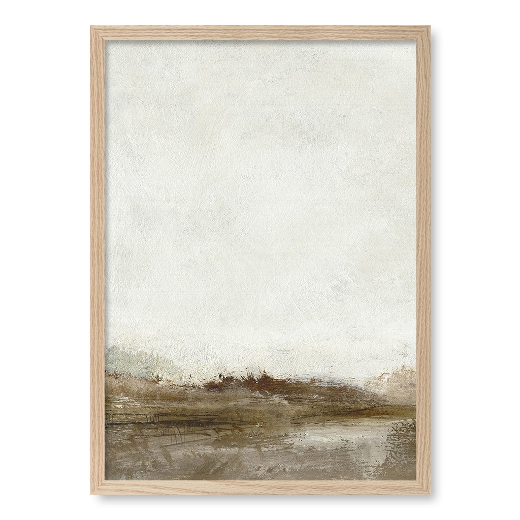Away From Hear 1 Abstract Wall Art Print by Dan Hobday A4 (21 x 29.7cm) / Natural Oak Frame / No Border from our Australian Made Framed Wall Art, Prints & Posters collection by Profile Products (Australia) Pty Ltd