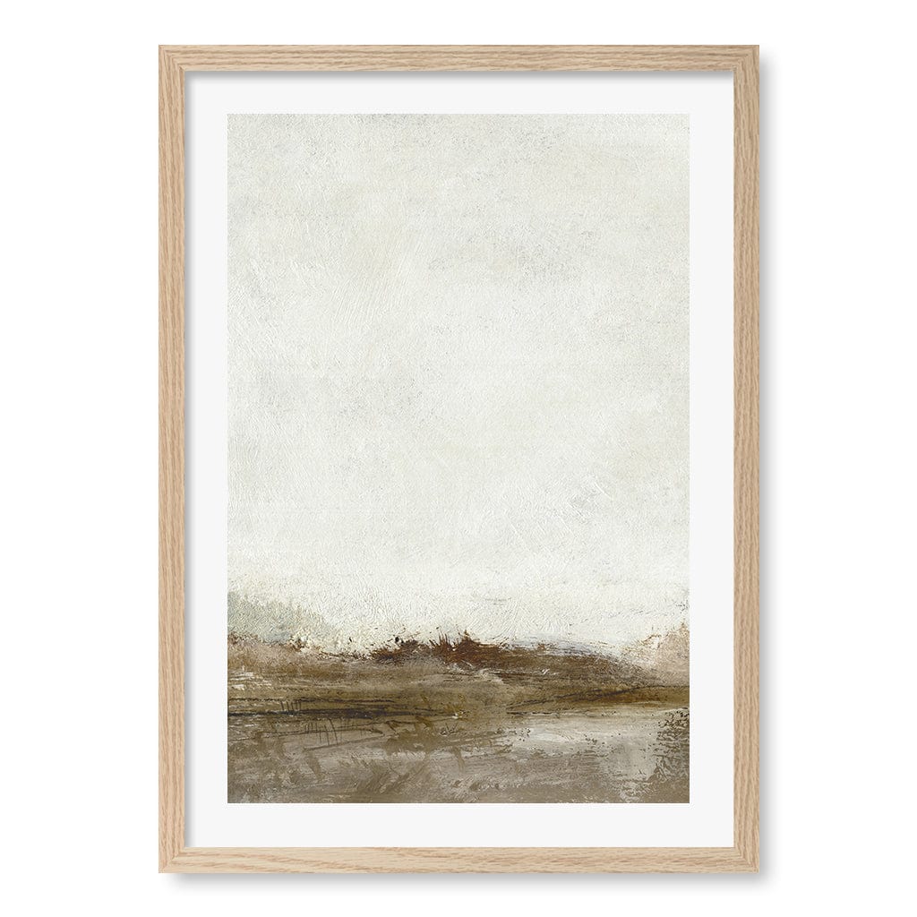 Away From Hear 1 Abstract Wall Art Print by Dan Hobday A4 (21 x 29.7cm) / Natural Oak Frame / White Border from our Australian Made Framed Wall Art, Prints & Posters collection by Profile Products (Australia) Pty Ltd