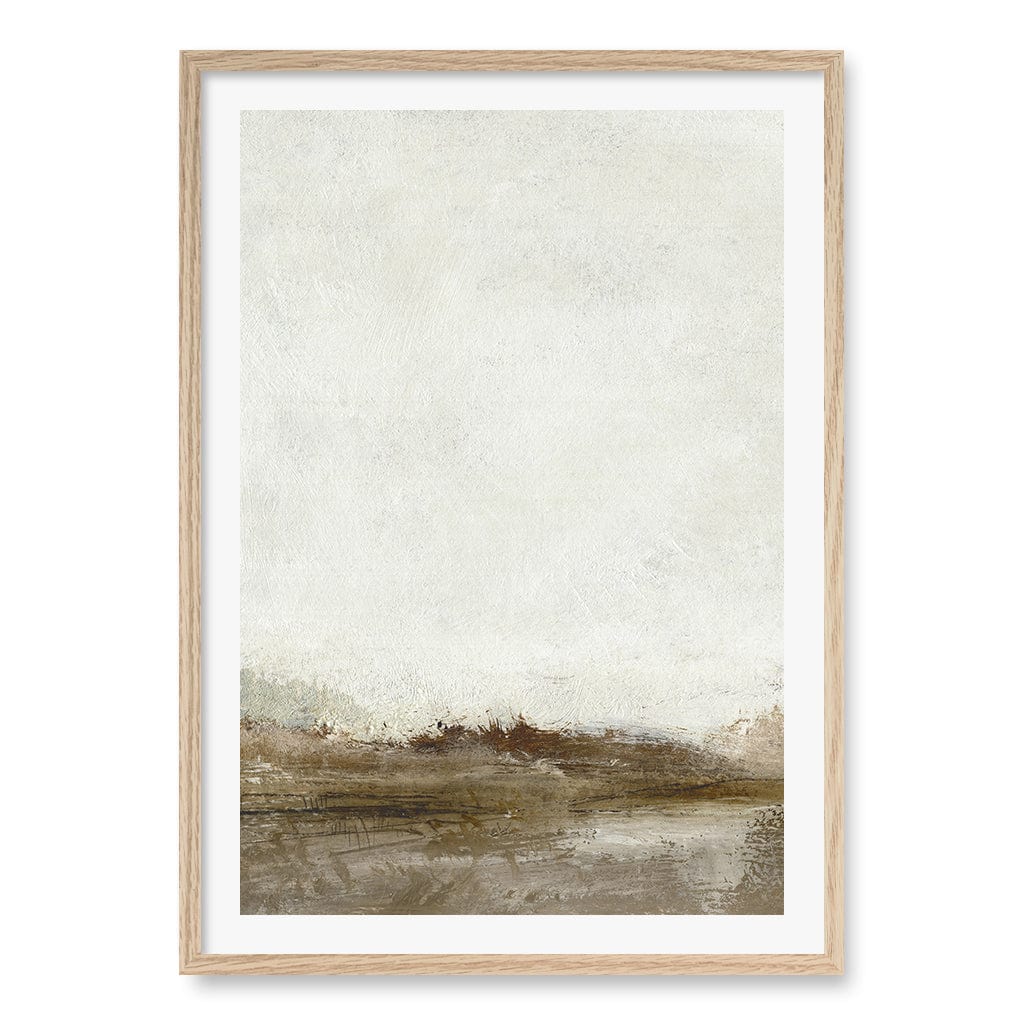 Away From Hear 1 Wall Art Print A1 (59.4 x 84.1cm) / Natural Oak Frame / White Border from our Australian Made Wall Art collection by Profile Australia