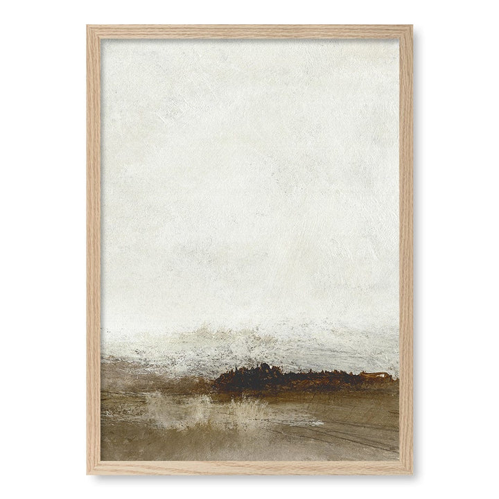 Away From Hear 2 Abstract Wall Art Print by Dan Hobday A4 (21 x 29.7cm) / Natural Oak Frame / No Border from our Australian Made Framed Wall Art, Prints & Posters collection by Profile Products (Australia) Pty Ltd