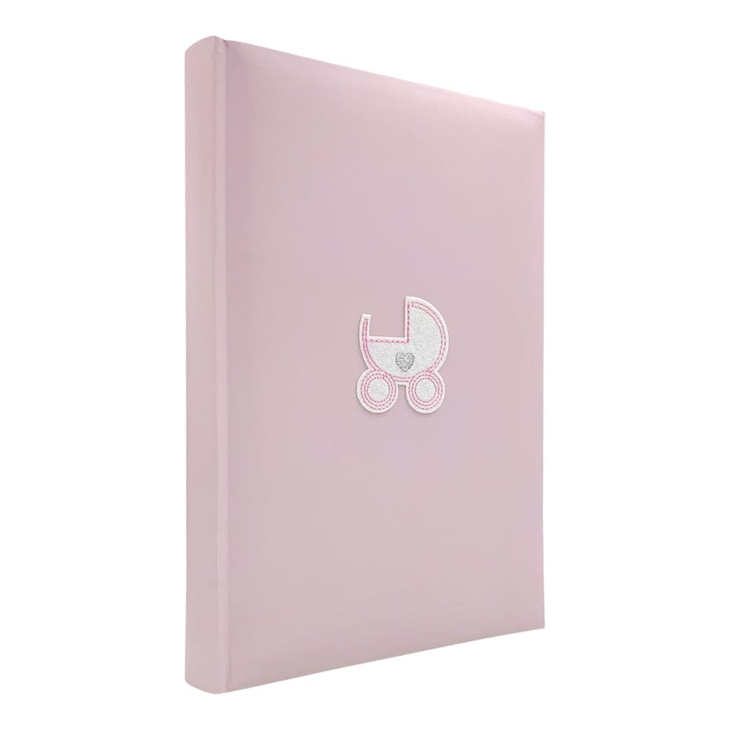 Baby Pram Pink Slip-In Photo Album 300 Photos from our Photo Albums collection by Profile Products Australia