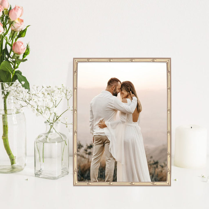 Bamboo Rose Gold Metal Frame Value Pack 6x8 (2 pack bundle) from our Metal Photo Frames collection by Profile Products (Australia) Pty Ltd