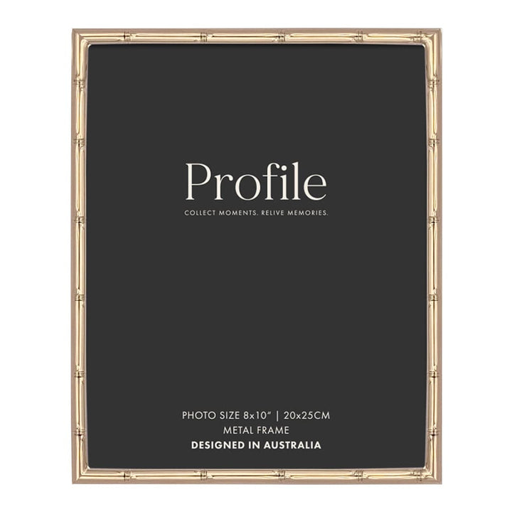 Bamboo Rose Gold Metal Frame Value Pack 8x10 (2 pack bundle) from our Metal Photo Frames collection by Profile Products (Australia) Pty Ltd