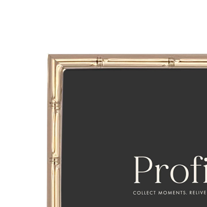 Bamboo Rose Gold Metal Photo Frame from our Metal Photo Frames collection by Profile Products Australia