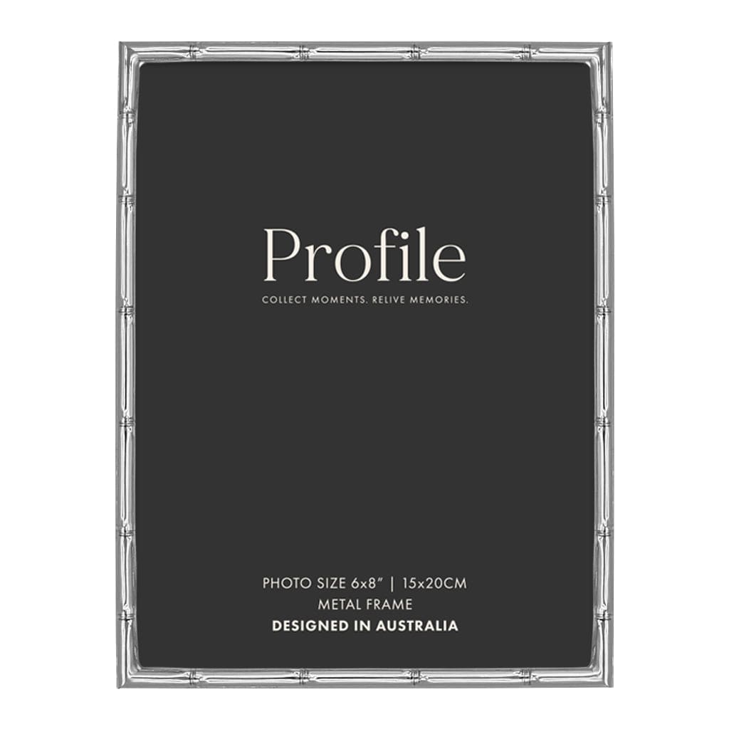 Bamboo Silver Metal Frame Value Pack 6x8 (2 pack bundle) from our Metal Photo Frames collection by Profile Products (Australia) Pty Ltd