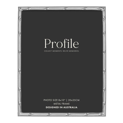 Bamboo Silver Metal Photo Frame from our Metal Photo Frames collection by Profile Products Australia