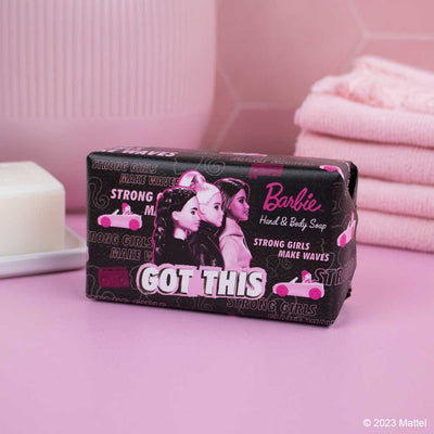 Barbie™ Matcha Iced Hand Tea Soap Bar from our Luxury Bar Soap collection by The English Soap Company