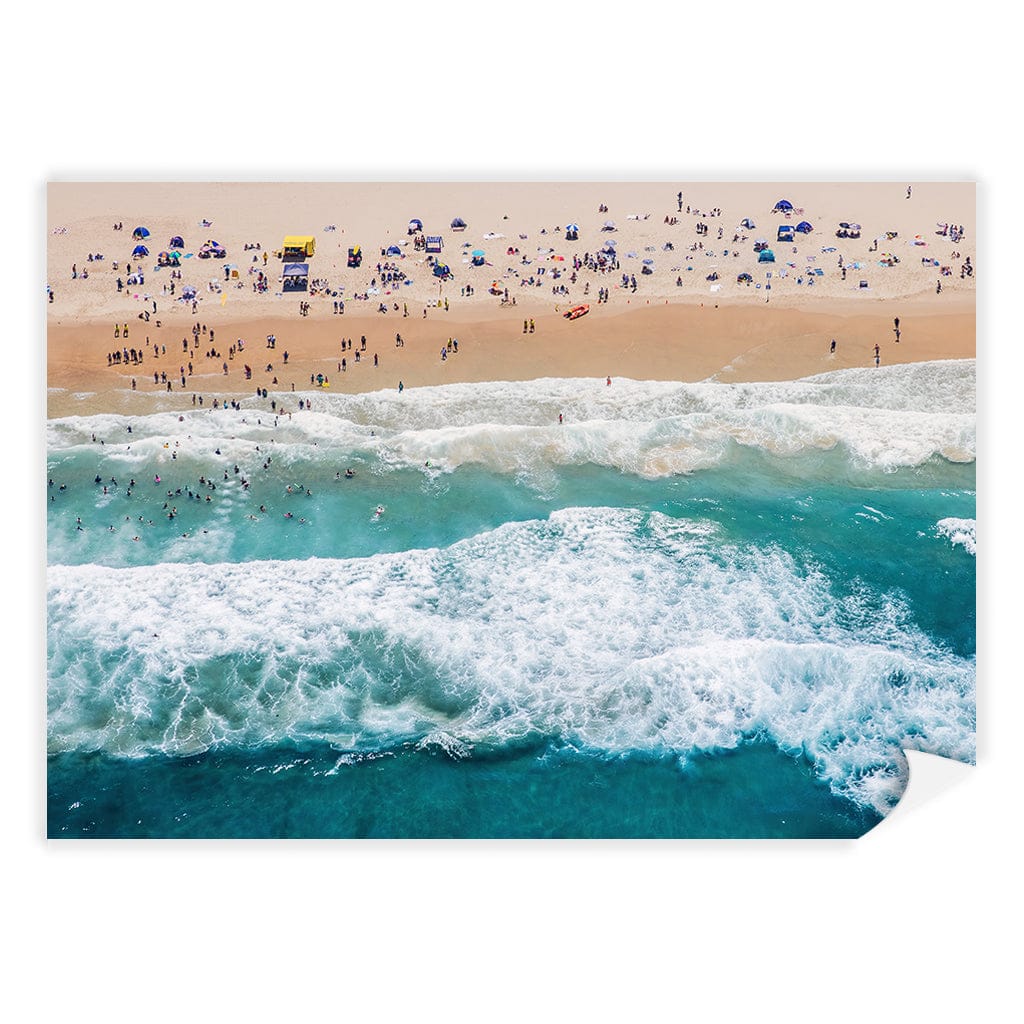Beach Life 1 Wall Art Print A4 (21 x 29.7cm) / Print Only / No Border from our Australian Made Framed Wall Art, Prints & Posters collection by Profile Products (Australia) Pty Ltd