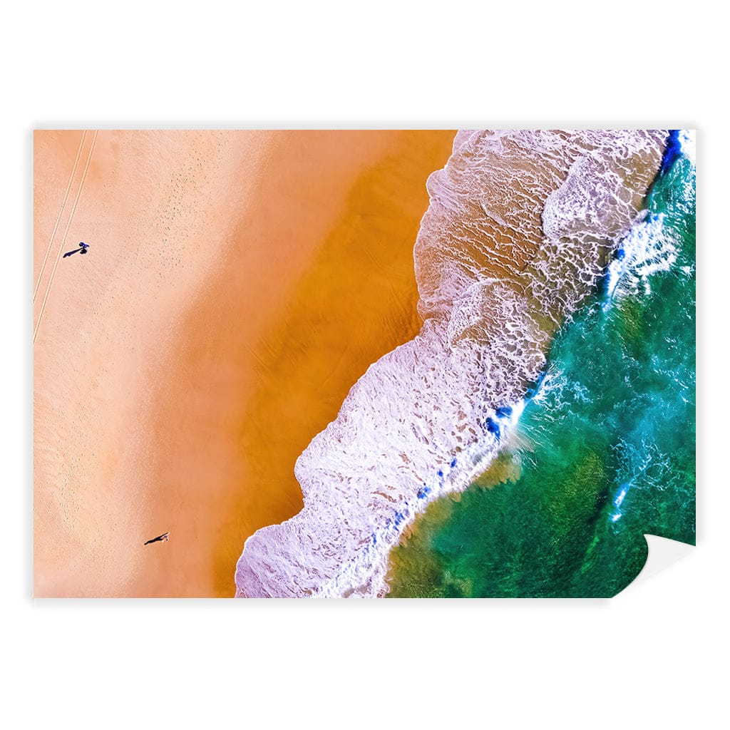 Beach Walk Wall Art Print A4 (21 x 29.7cm) / Print Only / No Border from our Australian Made Framed Wall Art, Prints & Posters collection by Profile Products (Australia) Pty Ltd