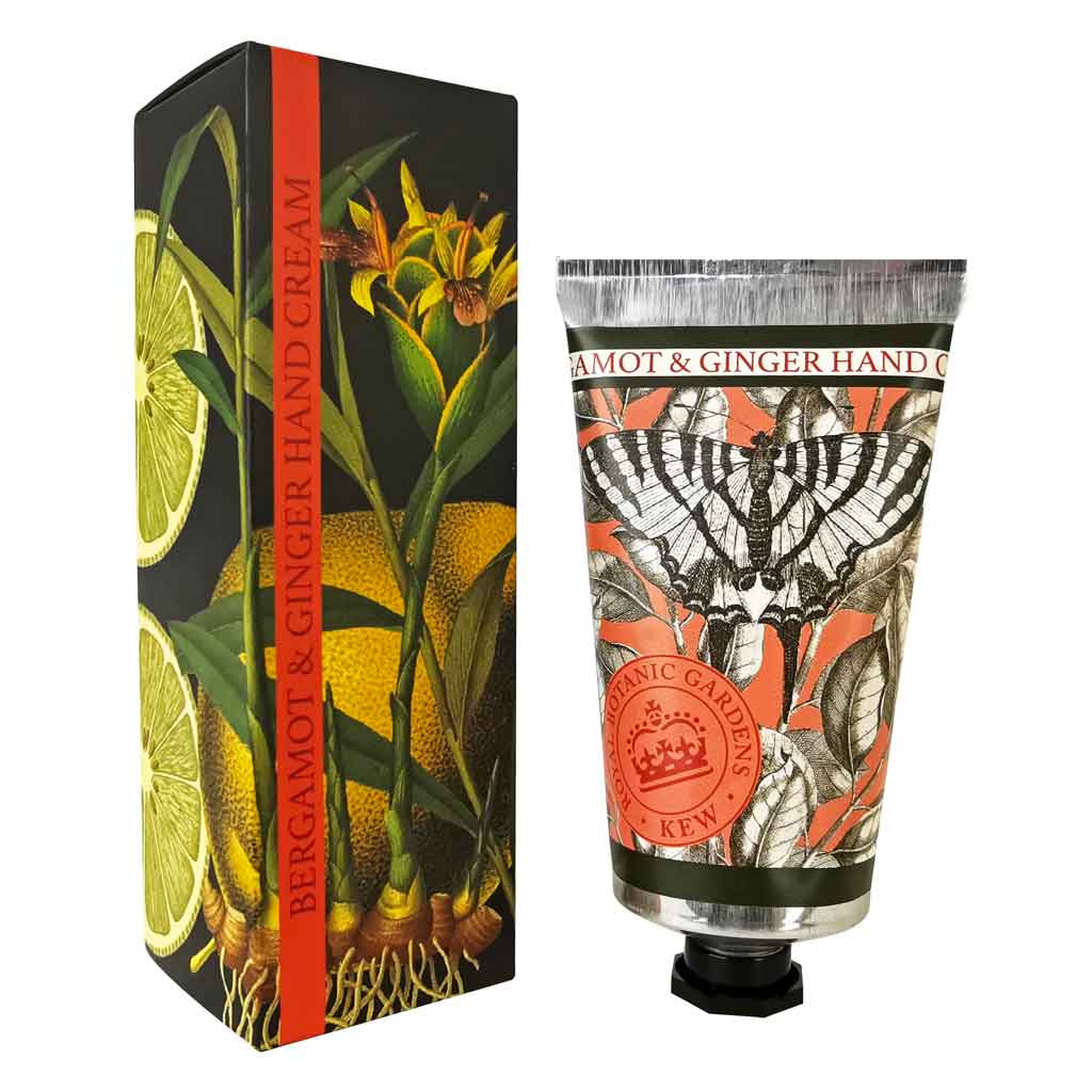 Bergamot & Ginger Hand Cream, Soap & Wash Bundle - Royal Kew Gardens from our Body & Bath collection by The English Soap Company