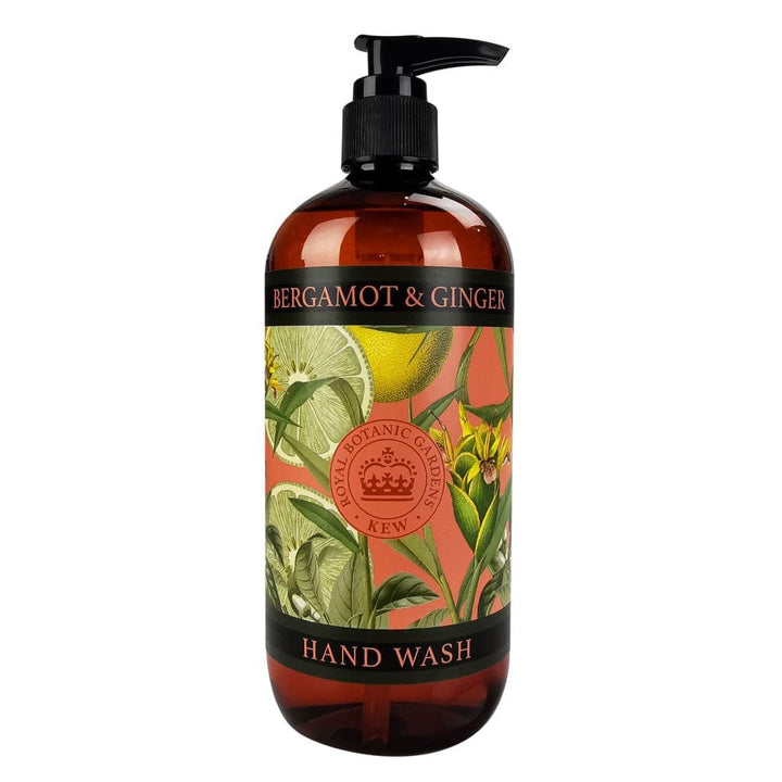 Bergamot & Ginger Hand Wash - Kew Gardens Collection from our Liquid Hand & Body Soap collection by The English Soap Company