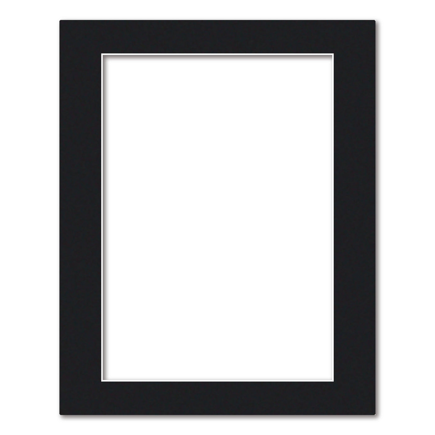 Cut-to-Size Black Mat Board for Photo Frame