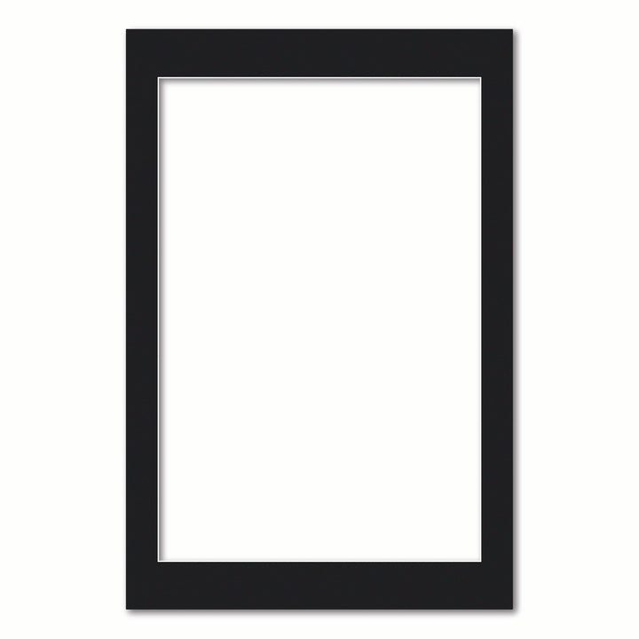 Black Acid-Free Mat Board 24x36in (60.9 x 91.4cm) to suit 20x30in (50.8 x 76.2cm) image from our Mat Boards collection by Profile Products (Australia) Pty Ltd