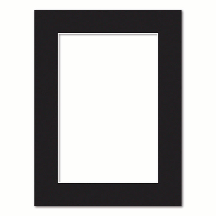 Black Acid-Free Mat Board 30x40cm to suit 8x12in (20x30cm) image from our Mat Boards collection by Profile Products (Australia) Pty Ltd
