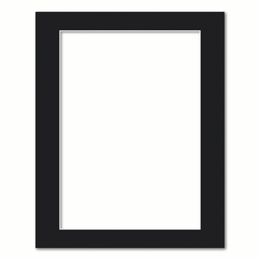 Black Acid-Free Mat Board 40x50cm to suit A3 (30x42cm) image from our Mat Boards collection by Profile Products (Australia) Pty Ltd